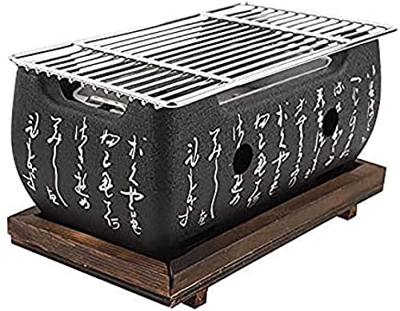 ZLNY Parrilla Portátil con Red De Parrillas De Acero Inoxidable - Mini Parrilla para Barbacoa Parrilla Pequeña Parrilla Hibachi Parrilla De Cocina Por