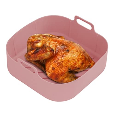 Revestimientos de silicona para freidora de aire, revestimientos para freidora de aire de grado alimenticio, cesta de silicona para freidora de aire, 