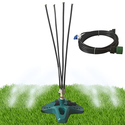 AIFEN Nebulizador exterior para terraza, sistema de refrigeración de pie de niebla, portátil Cooling Mister flexible, para patio, piscina, barbacoa, C características