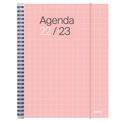 Additio A142-SV Agenda Universal Setmana Vista Rosa características