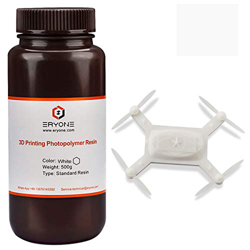 ERYONE 405 Nm Resina UV para impresoras DLP LCD 3D Fotopolímero Translúcido Blanco 500g precio
