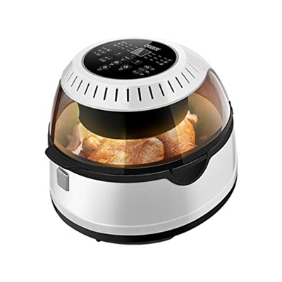 My's beauty Freidora Profunda Freidora de Aire 13L Hogar de Escritorio eléctrico de Escritorio eléctrico for el Horno de chispas de Papa múltiples Peq