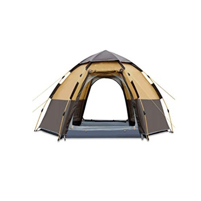 WQWY Turismo al Aire Libre Montañismo Tienda automática Súper Grande A Prueba de Lluvia Tienda Que acampa Hexagonal Carpa para Camping