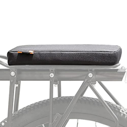 BHKC Cojín de asiento trasero de bicicleta, cojines de bicicleta de alta elasticidad, asiento trasero de bicicleta, cubierta de asiento de tela Oxford en oferta