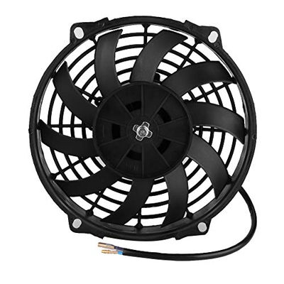 Wakects Ventilador de Refrigeración de Aire Acondicionado Portátil Universal de 24V Y 9 Pulgadas para Coche, Camión, RV