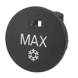 Kadimendium Botón de Control de Clima del Calentador, Cubierta de Botón de Aire Acondicionado Duradera Resistente Al Desgaste ABS para 5 Series E60 E6 en oferta