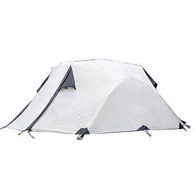 Tienda de campaña al aire libre Individual Doble Recubierto de silicona ultraligero Senderismo Montaña Tienda de campaña 2 Personas Pareja Viaje Prote