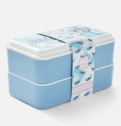 Disney Lilo & Stitch Blue Stitch 2 Loncheras con tapas separadas Primark sin BPA características