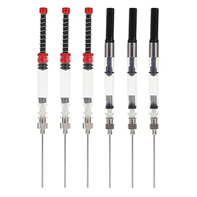 Toddmomy Jeringa de Tinta para Pluma Estilográfica 6 Uds. Recarga de Tinta Herramientas de Tinta para Convertidor de Tinta