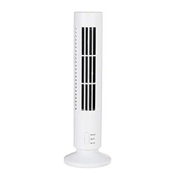 MYAMIA USB Mini Leafless Aire Acondicionado Mesa Cooler Tower Fan Summer Cooling para Home Office - Blanco precio