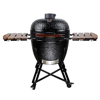 Maturi Kamado - Barbacoa de cerámica (23,5 pulgadas)