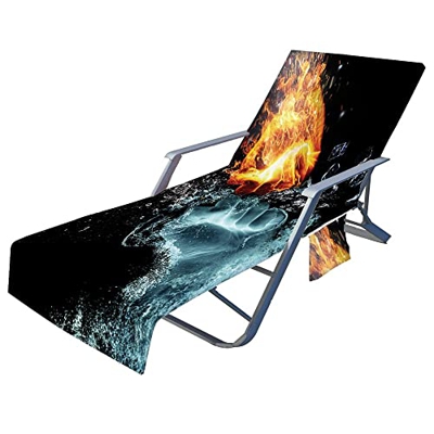 Tumbona De La Piscina Cubierta De La Silla Reclinable De La Tumbona Toallas De Playa Para Tumbona, Cubierta Para Silla De Piscina, Fundas Para Tumbona