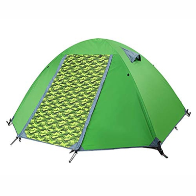 Tienda de campaña al aire libre Individual Doble Recubierto de silicona ultraligero Senderismo Montaña Tienda de campaña 2 Personas Pareja Viaje Prote