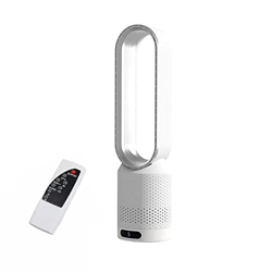 LGESR Portable Fan Tower Fans Cooling for Bedroom,bladeless Tower Fan with Remote,8 speeds Oscillating Fan,Negative Ion Tower Fan with HEPA Filter,120 en oferta