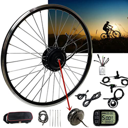 Niczu Kit de Conversión de Bicicleta Eléctrica, 20 24 26 27,5 28 29 Pulgadas 700C Rueda Delantera, 48V 250W 500W Motor Cubo Transmisión Delantera, con precio
