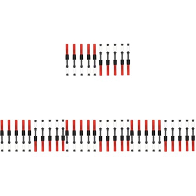 NUOBESTY 40 PCS Fuente de Lápiz Fuente de Lápiz Convertidor de Reemplazo Convertidor de Lápiz Fuente de Tinta