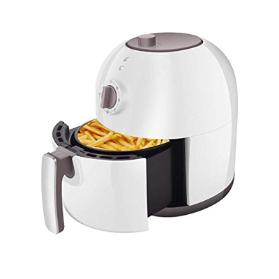 Freidora De Aire Compacta, Freidora De Aire Eléctrica De 3 L Estufa De Horno con Control De Temperatura, Cesta De Freír Antiadherente Temperatura Ajus