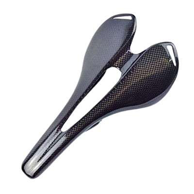 Jorzer Sada de Bicicleta Fibra de Carbono Fibra de Carbono Ciclismo Ciclismo cómodo Cuschón de Fibra de Carbono de Bicicleta Hueca