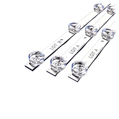 DIRIGIÓ Flight Strip compatible con Lg Innotek drt 3.0 32 3 2LB550B-ZA 32LB5600-UH 32LB561B-SC 691 6L-197 5A LC320Due LV320Due (Emitting Color : 10set