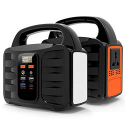 QAPPZ Banco De Energía, Generador Portátil 155wh/42000 Mah, Estación De Energía Portátil De Salida De 5 Puertos, Salida De 220v con Iluminación Led,Eu características