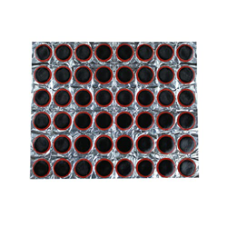 48 Uds.Parches de goma redondos de 25mm para reparar piezas de neumáticos para tubos internos de neumáticos de bicicleta MTB parches de goma para repa en oferta