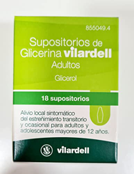 SUPOSITORIOS VILARDELL ADULTOS 18 SUPOSITORIOS (BOTE) en oferta
