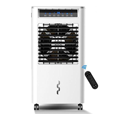 DEKD Aire Acondicionado Portatil Aire Acondicionado móvil Ventilador de Pedestal Tranquilo for casa/Dormitorio/Dormitorio/Oficina (Color : Black)
