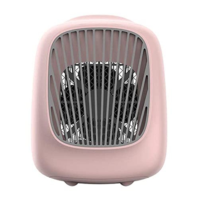 USB Air Cooler Home Desktop Refrigeración pequeña Aire Acondicionado Portátil Humidificación móvil Ventilador de refrigeración por Agua, Pink (Pink)