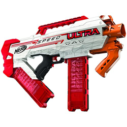 Lanzador motorizado Nerf Ultra Speed - 24 Dardos Nerf AccuStrike Ultra - Solo Funciona con Dardos Nerf Ultra características