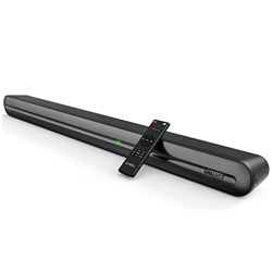 150W Barra de Sonido con Cable HDMI, Heymell Barra de Sonido TV de 6xAltavoces con Subwoofer Incorporado, Sin Ruido, Sonido Muy Claro, DSP, Sonido Env características