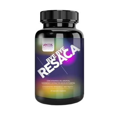 Bye Bye Resaca | Alivia el Malestar General Provocado por la Ingesta Excesiva de Alcohol | Ayuda a Disminuir el Cansancio y Fatiga | Contribuye a Meta