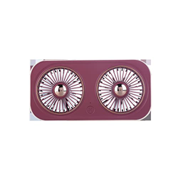 ZYKBB Eléctrico USB Ventilador pequeño Retro Doble de Doble Cabeza Descripción en casa Ventilador de Aire portátil Ventilador de Aire de Aire (Color : en oferta