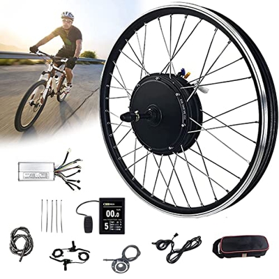 FYLZW Kits De Reequipamiento De Bicicleta Eléctrica Kits De Reequipamiento De Bicicleta Eléctrica a Pedelec 20", 24", 26", 27,5", 28", 29" Kit De Reeq