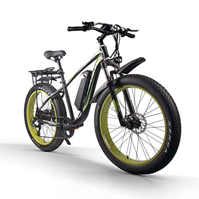 M980 bicicleta eléctrica 1OOO W e-bike 48V 17Ah batería de litio MTB 26 pulgadas 4.0 grasa neumático montaña bicicleta eléctrica para hombres aldult