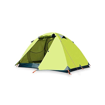 Wild Camping Rain Carpas Pareja Viaje al Aire Libre Montañismo Tienda Doble Carpa para Camping