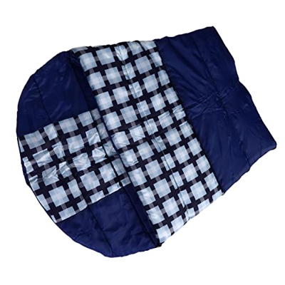 LATINDAY Saco de Dormir para Perros, cálido, cómodo, Ligero, de poliéster y algodón, portátil, Impermeable, Equipo de Camping para Perros, Saco de Dor