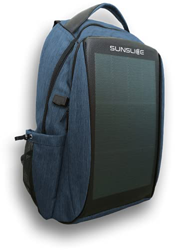 Mochila Impermeable con Panel Solar, Bolsa portátil con Paneles solares Flexibles y potentes para una Carga Solar rápida Incl Puerto USB Externo, célu en oferta