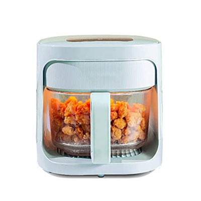 VGAGV Horno De Freidora De Aire, Combo De Horno Tostador De Freidora De Aire De 4,5 L, Freidoras De Aire con Pantalla LED Digital, 8 Ajustes Preestabl
