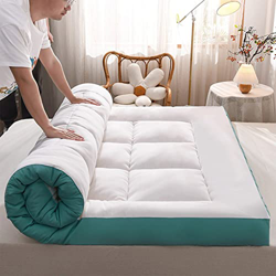 ZHBY Matratze Colchón De Piso De Futón Grueso Cojín De Dormir Enrollable Plegable Japonés Colchoneta Portátil para Acampar Cojín De Cama De Invitados  en oferta