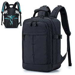 SPAHER Mochila Viaje Cabina Avión 40x20x25 Maleta Cabina Mochila Portátil Mochila Ryanair 40x20x25 Maleta Mochila Negra Mochila de Viaje Mochila Ryana precio