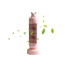 AMBAYZ Ventilador Usb con Ventilador de Agua de Agua de Agua de Neblina Mini Tower Ventilador de Refrigeración Tranquila 60 Tecnología de Oscilación p características