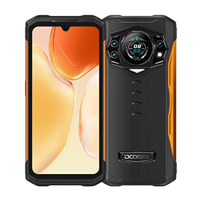 Smartphone Resistente DOOGEE S98, Helio G96 8GB+256GB, Cámara Triple 64MP (IR Visión Nocturna 20MP), IP68 Teléfono Móvil Antigolpes Android 12, 6.3" F