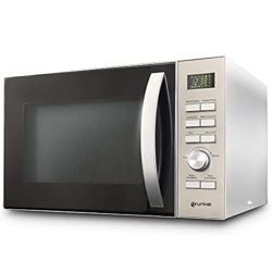 Grunkel - MWGC-30SS - Microondas digital con grill y convección. 30L de capacidad, 5 niveles de potencia y 2 de combinado. Función descongelación y te precio