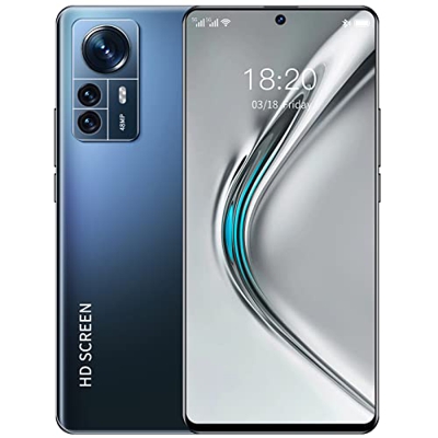 JinKeHong Teléfono Inteligente Android 5g, teléfono Celular Android 10.0 Dual Sim de 7.8 Pulgadas con Almacenamiento de 16 g + 512 GB, Cero fotosensib