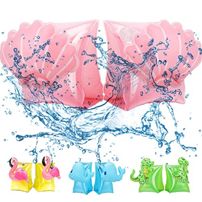 Manguitos de natación para niños a partir de 1 año, manguitos de natación para brazos, flotador para principiantes, perfecto para aprender a nadar (ro