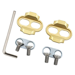 chiwanji Brass MTB Bike SPD Cleats 2 Zapatas para Pedales Eggbeater características