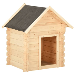 Caseta para Perros Madera Maciza de Pino 150x80x100 cm 14 mmProductos para Mascotas Productos para Mascotas Productos para Perros Casetas para Perros en oferta