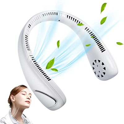 Dificato 2 Pcs Ventilador de refrigeración Colgante - Ventilador de refrigeración para Aire Acondicionado de Cuello - Ventilador de Aire Acondicionado