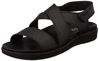 Igi&Co Uxf 16371, Sandalias Hombre, Negro, 45 EU
