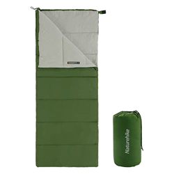 Naturehike Saco de Dormir para Adultos, Ligero Rectangular Empalmable Saco de Dormir de 3 Estaciones, para Acampar al Aire Libre, Senderismo (Verde) características